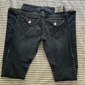 true religion size 27 skinny jeans